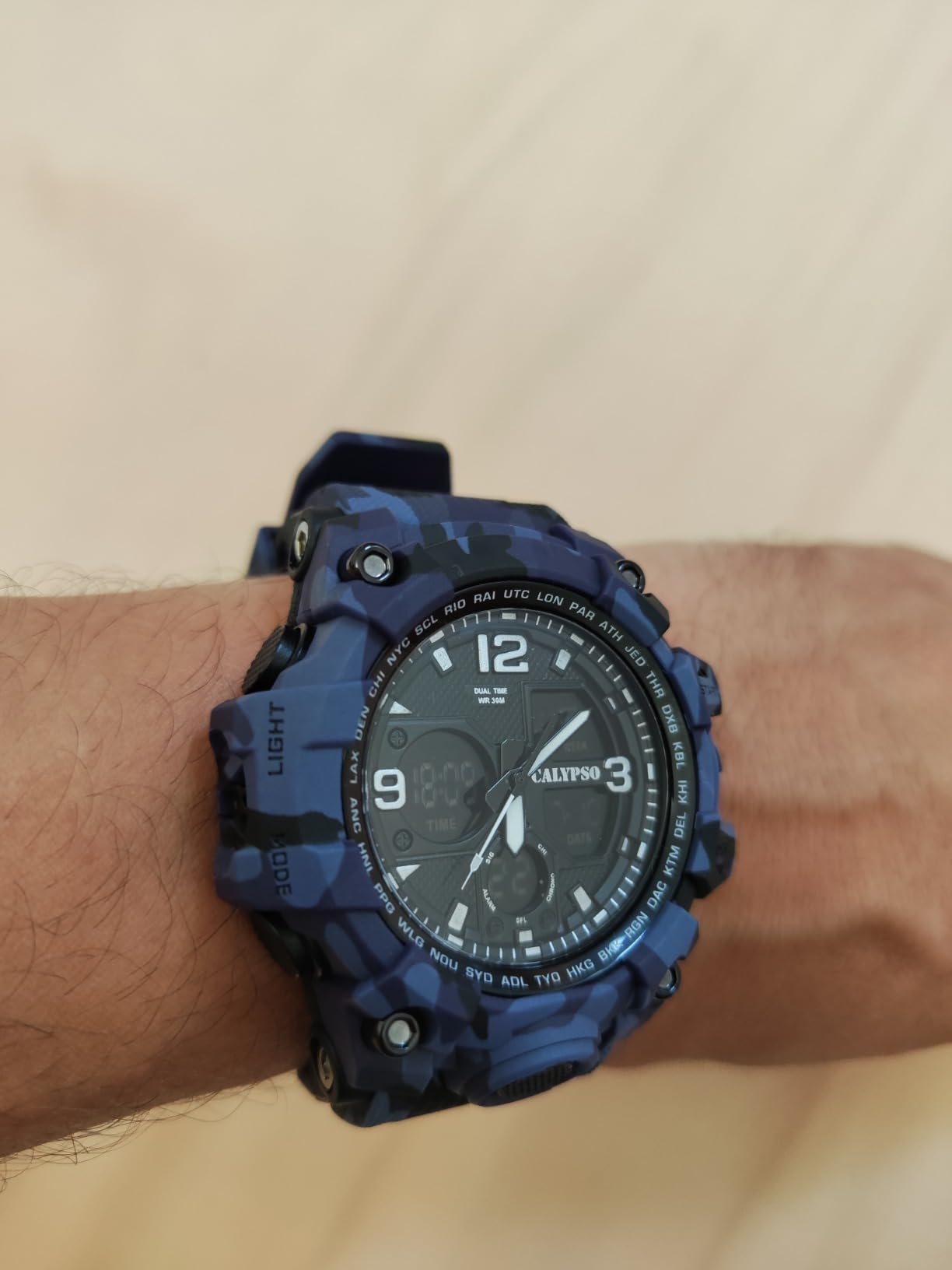 Calypso XTrem K5855 orologio uomo blu 5 ATM