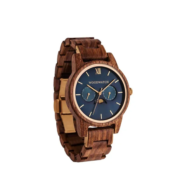 WoodWatch Classic Sailor Orologio Uomo Legno Bracciale