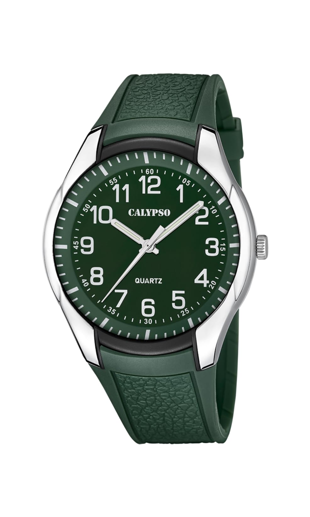 Calypso Basic K5843/3 orologio uomo gomma verde quarzo