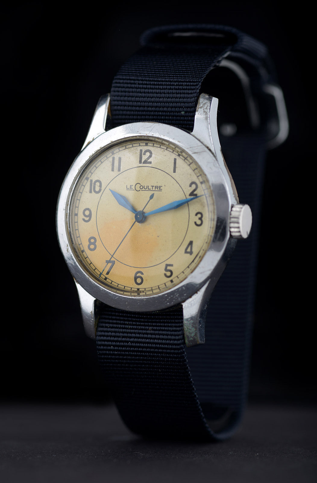 Mr Jones Watches Vintage JLC 6b/159 orologio pilota bianco