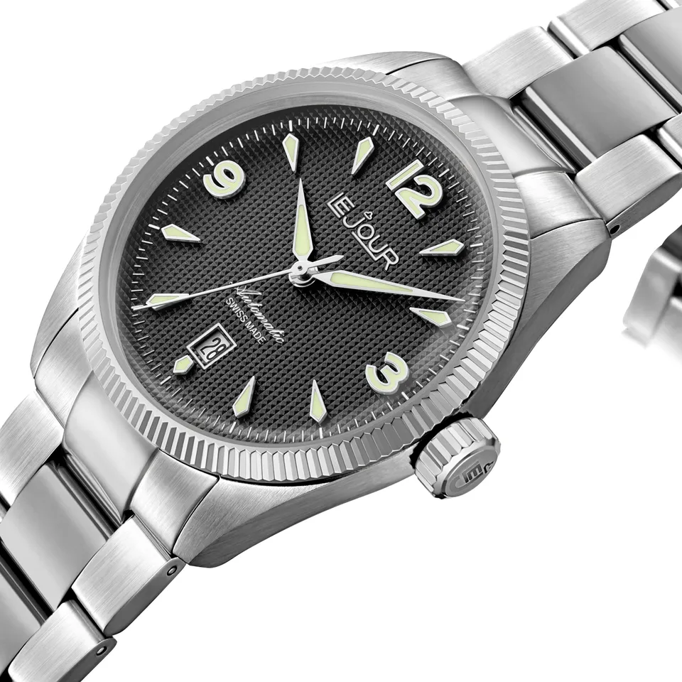 LeJour Brooklyn LJ-BR-001 orologio automatico nero 40mm