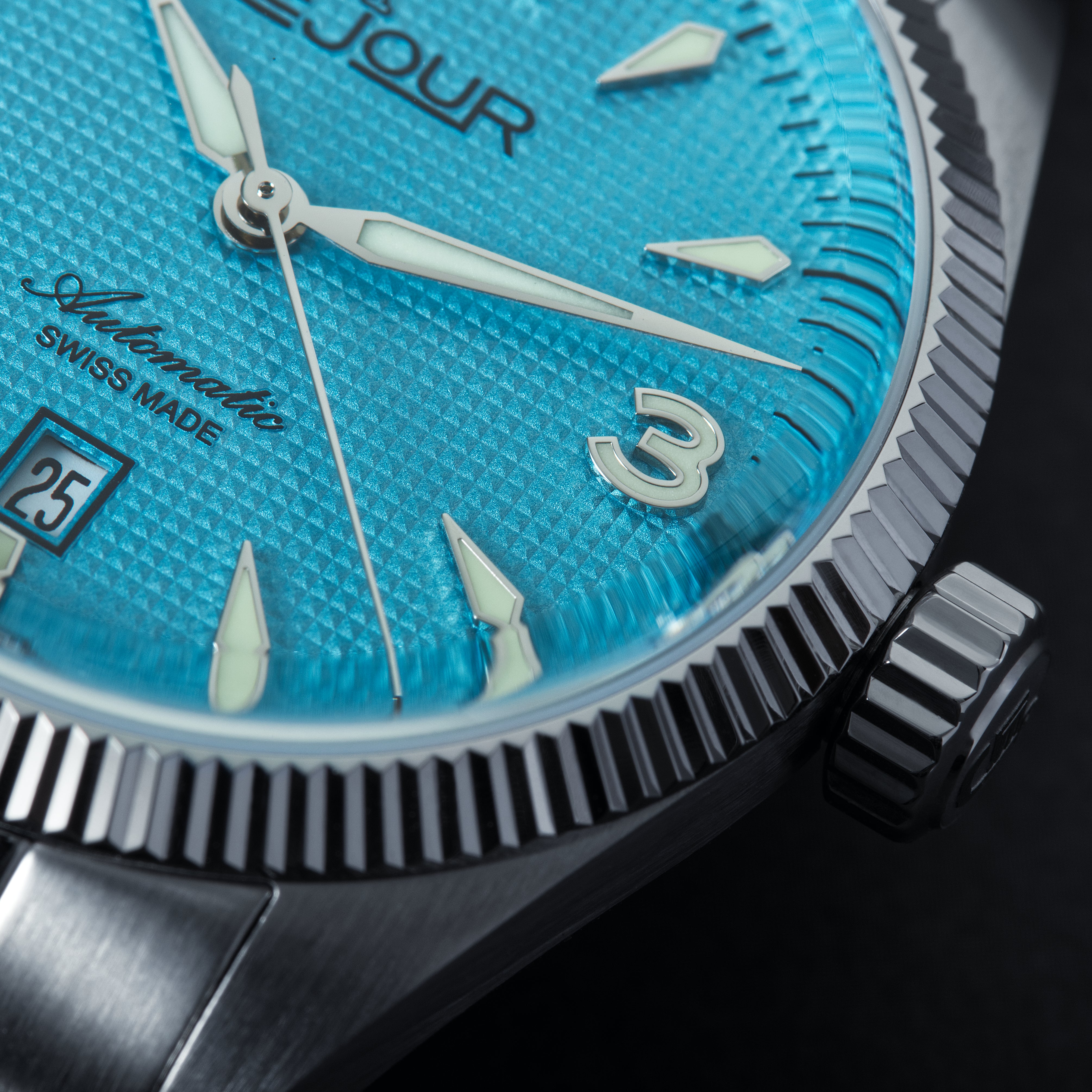 LeJour Brooklyn LJ-BR-005 orologio azzurro acciaio 40mm