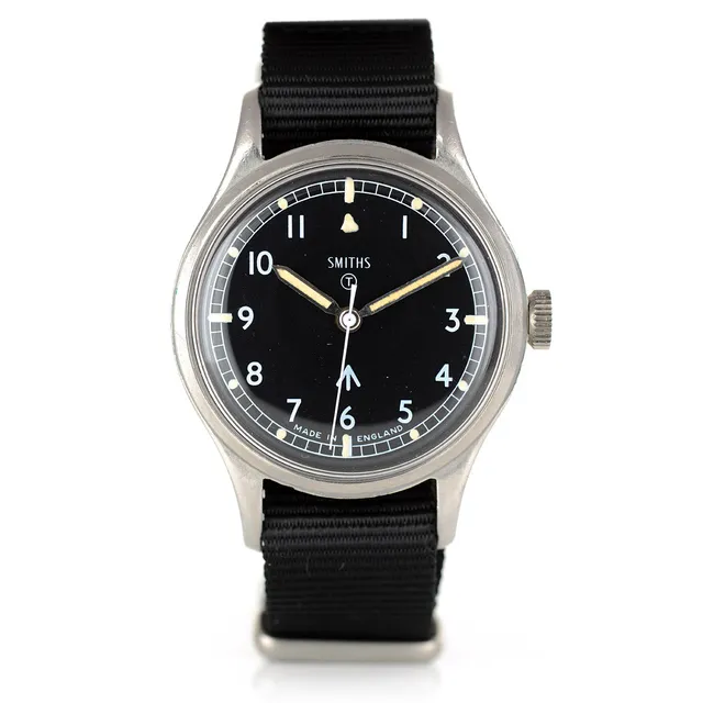 Smiths W10 orologio militare acciaio 1967 esercito britannico