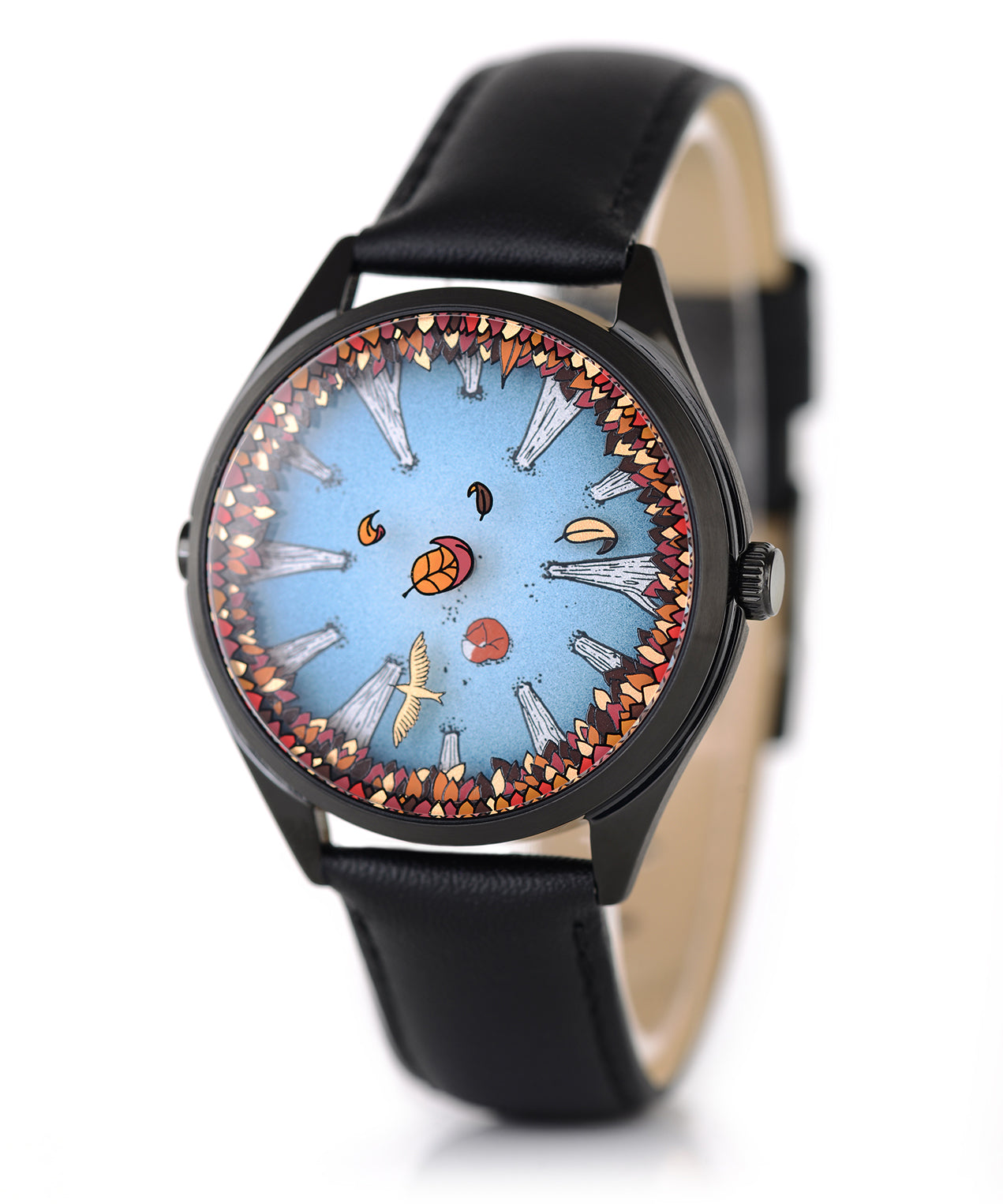 Mr Jones Watches A perfectly useless morning orologio nero 37mm quarzo