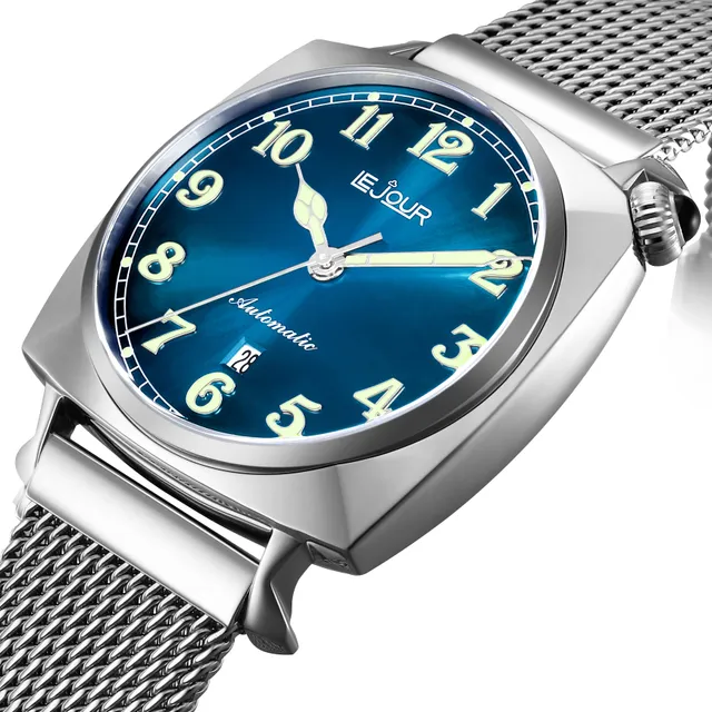 LeJour Heritage LJ-HR-002 orologio blu 42 mm automatico