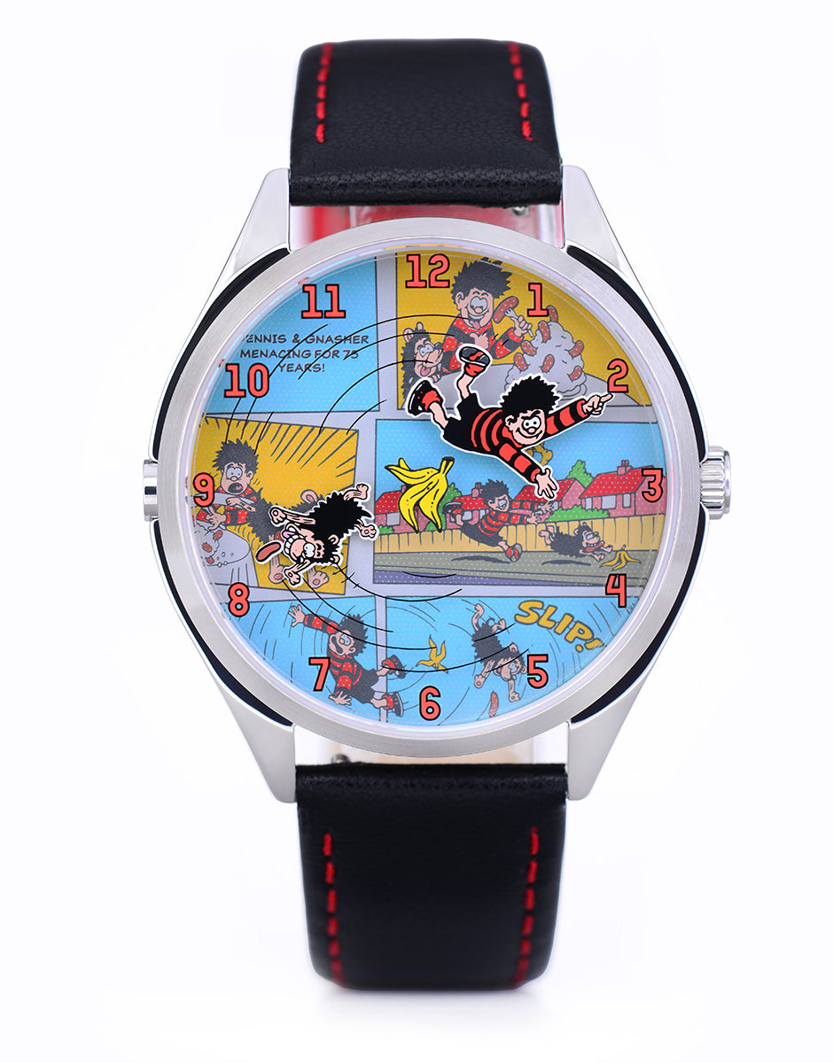 Mr Jones Beano x MJW orologio quarzo 37mm argento