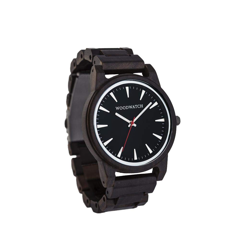 WoodWatch Classic Cypher Sandal Orologio Legno 45 mm