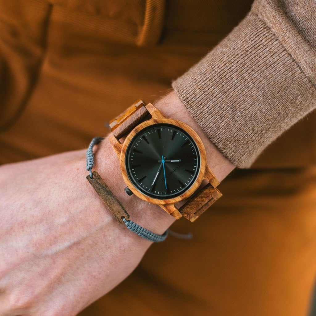 WoodWatch Classic Reveler Kosso orologio uomo legno 45mm