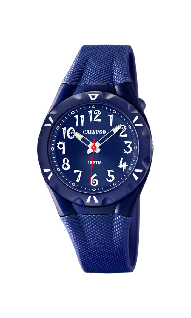 Calypso Basic K6064/3 orologio uomo gomma blu quarzo