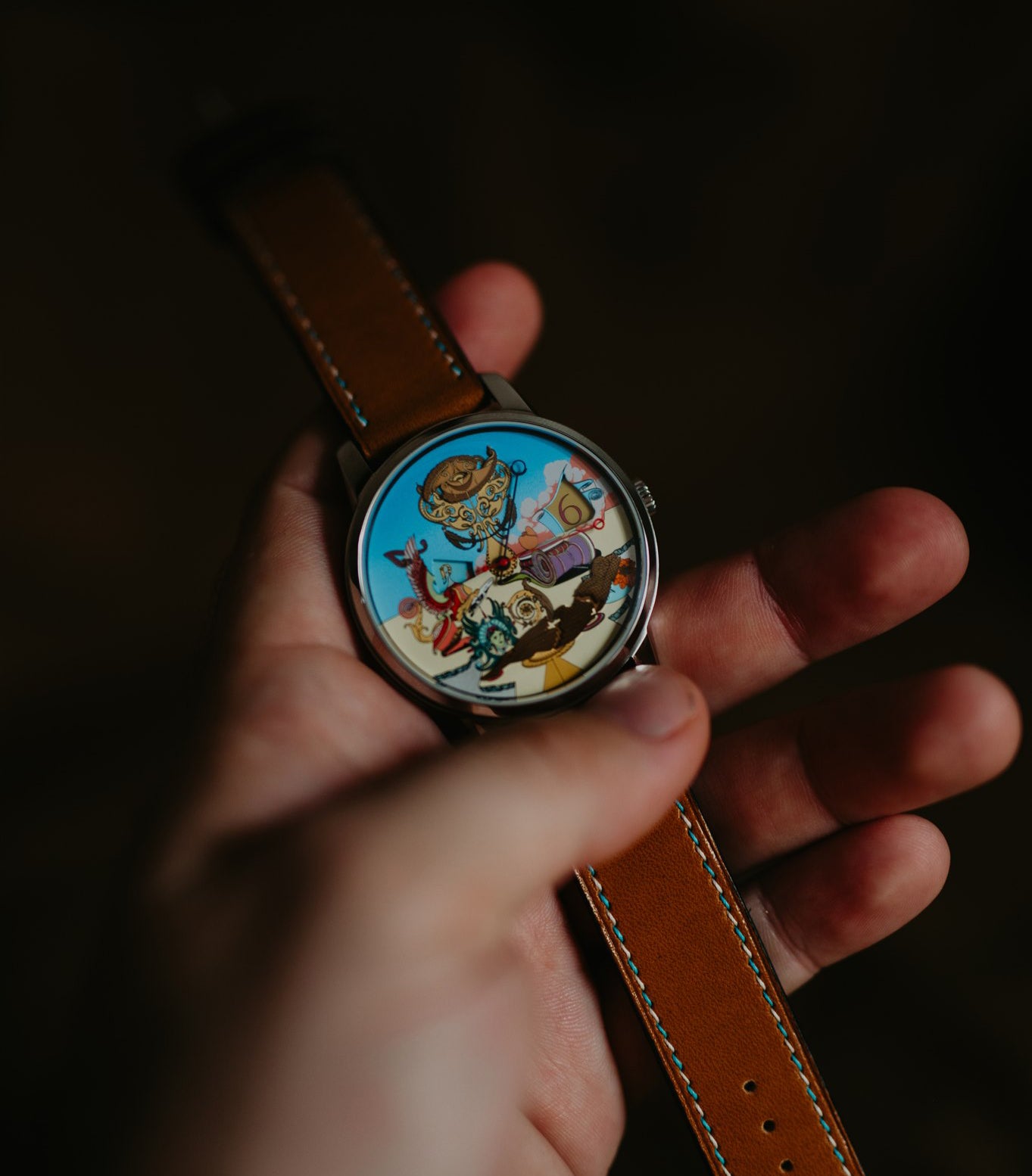 Mr Jones The Indefatigable Sphinx orologio jump hour 40mm