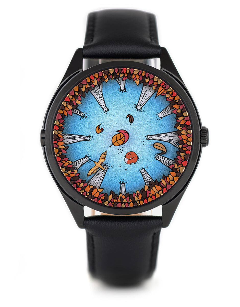 Mr Jones Watches A perfectly useless morning orologio nero 37mm quarzo