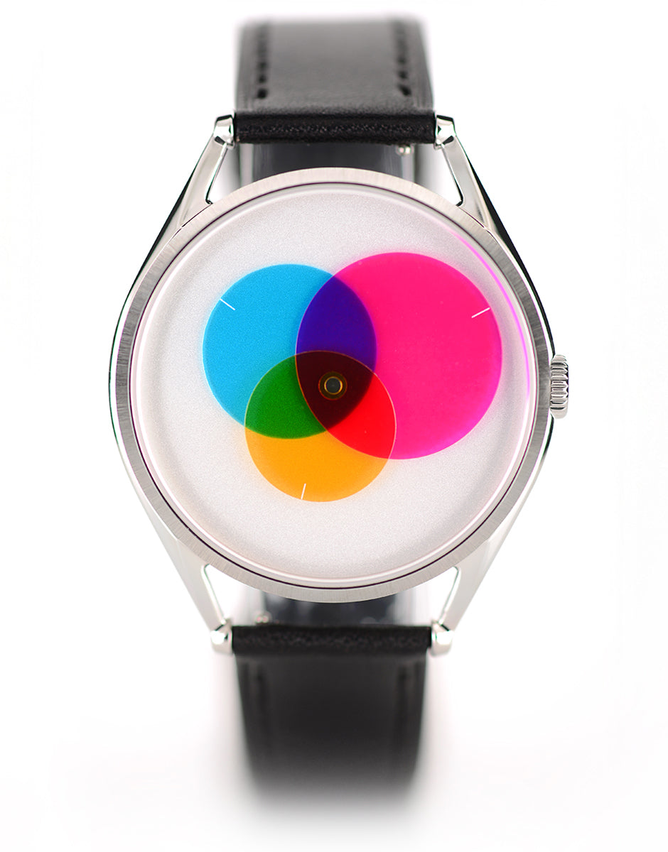 Mr Jones Colour Venn orologio automatico 40mm dischi colore