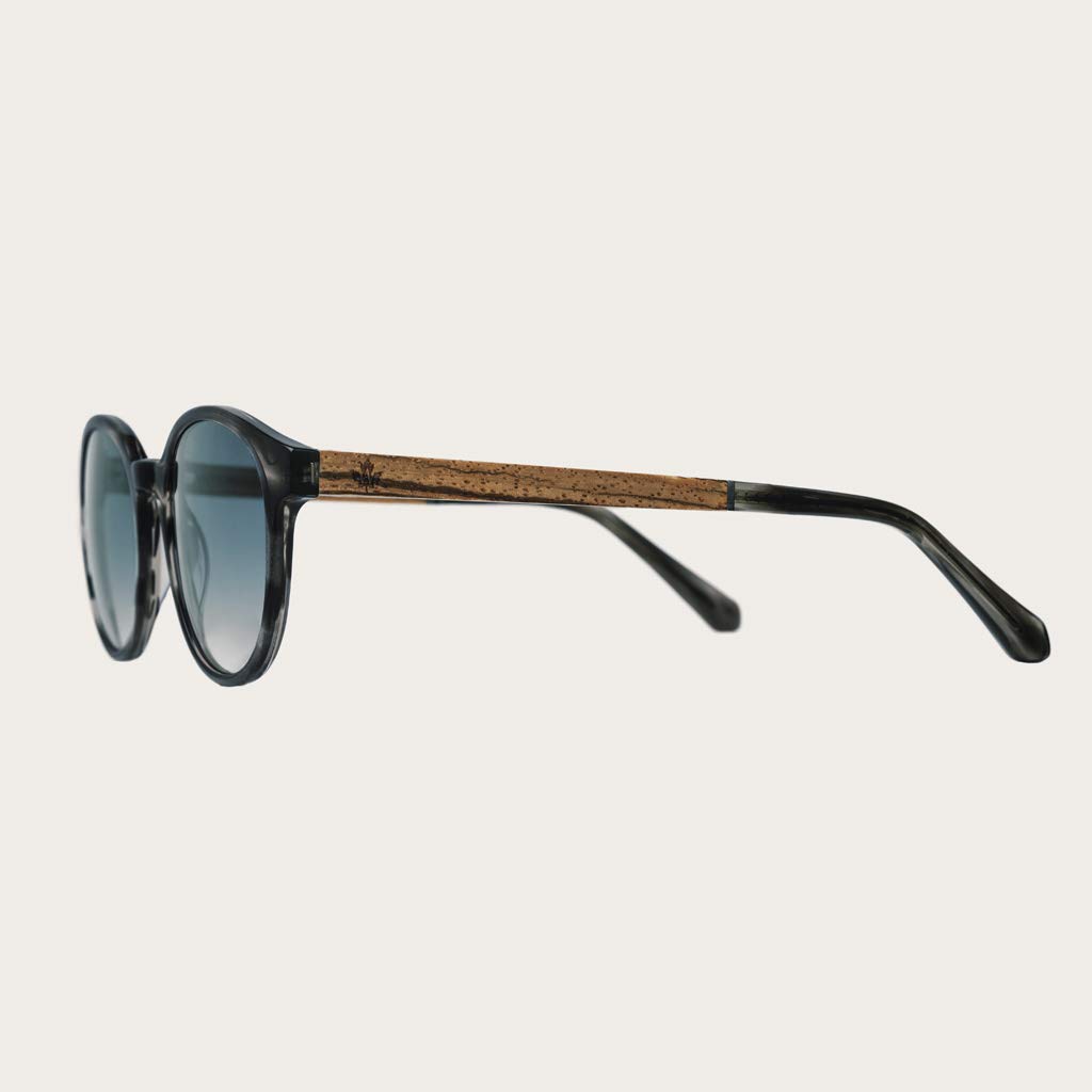 WoodWatch Soho Heritage occhiali da sole blu sfumati
