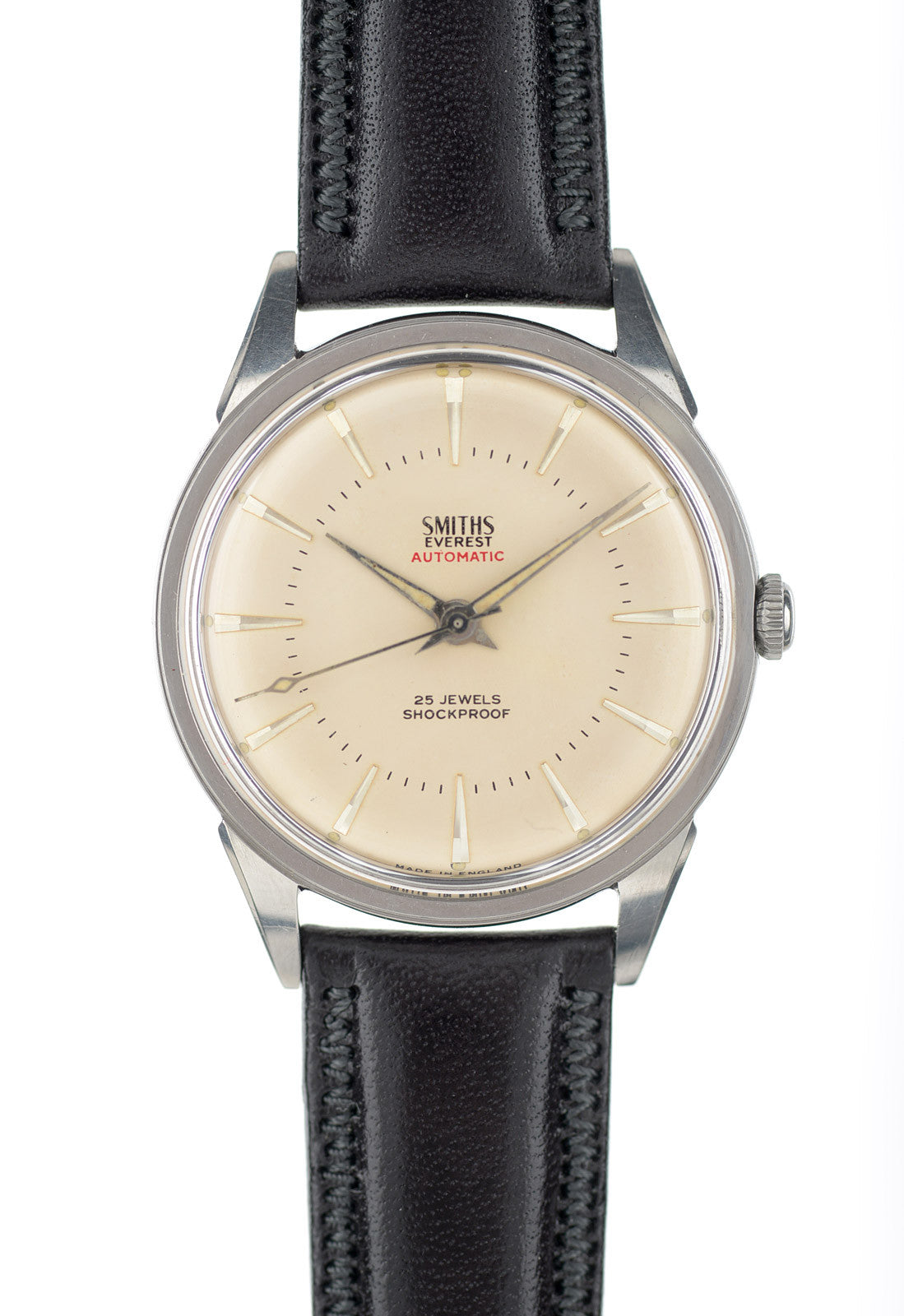 Smiths Everest orologio automatico acciaio anni 60