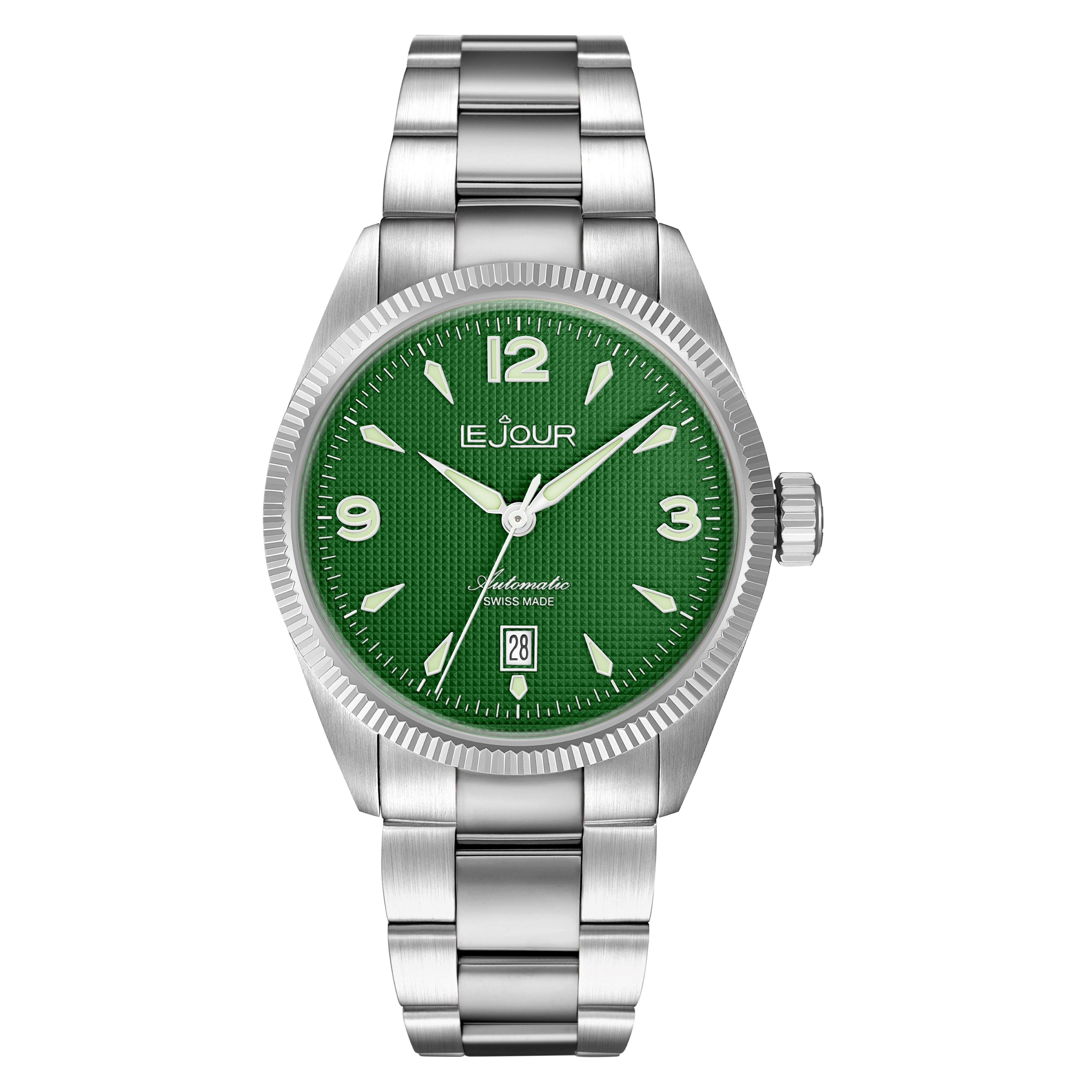 LeJour Brooklyn LJ-BR-003 orologio verde automatico