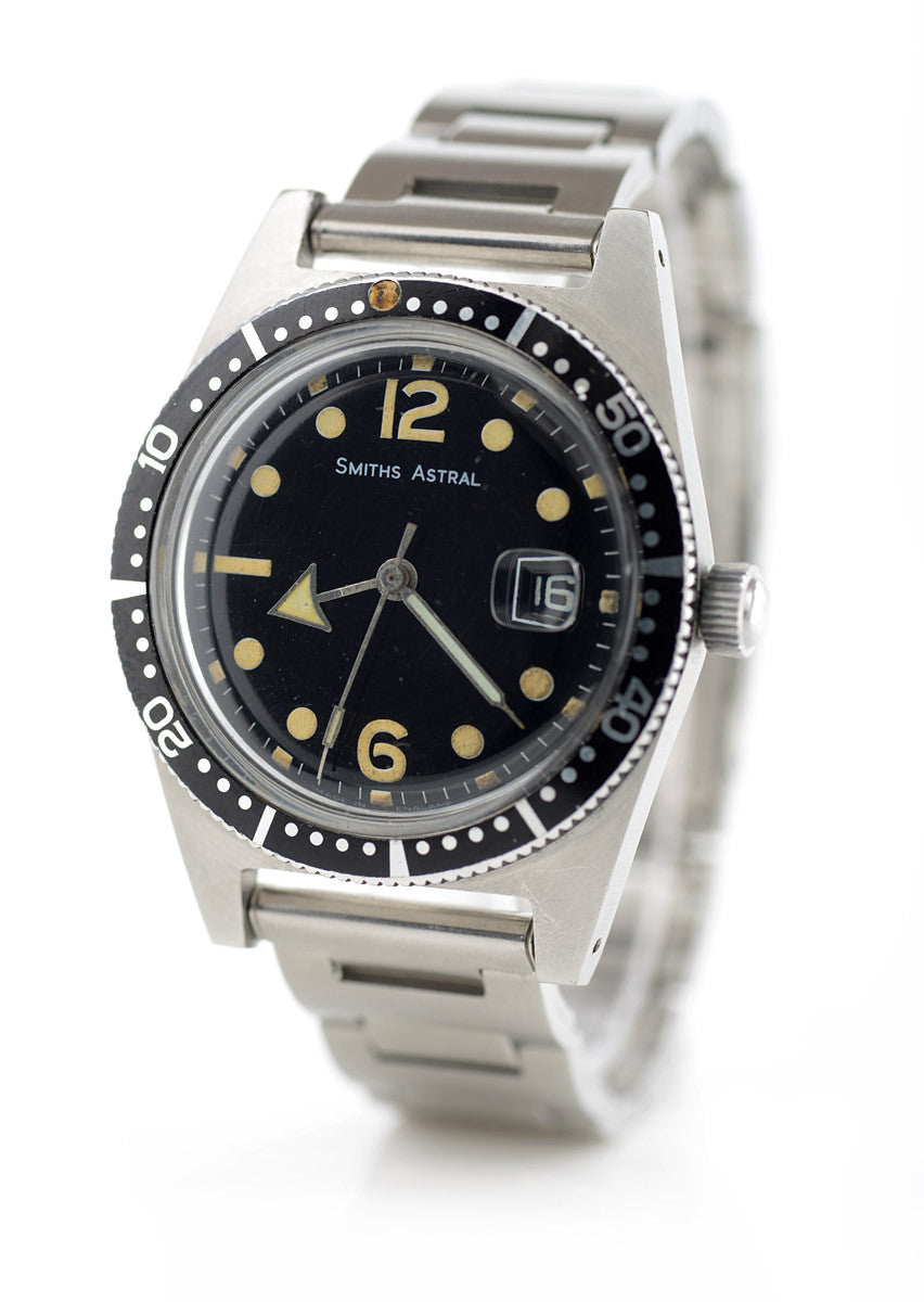 Mr Jones Vintage Smiths orologio subacqueo 38mm acciaio