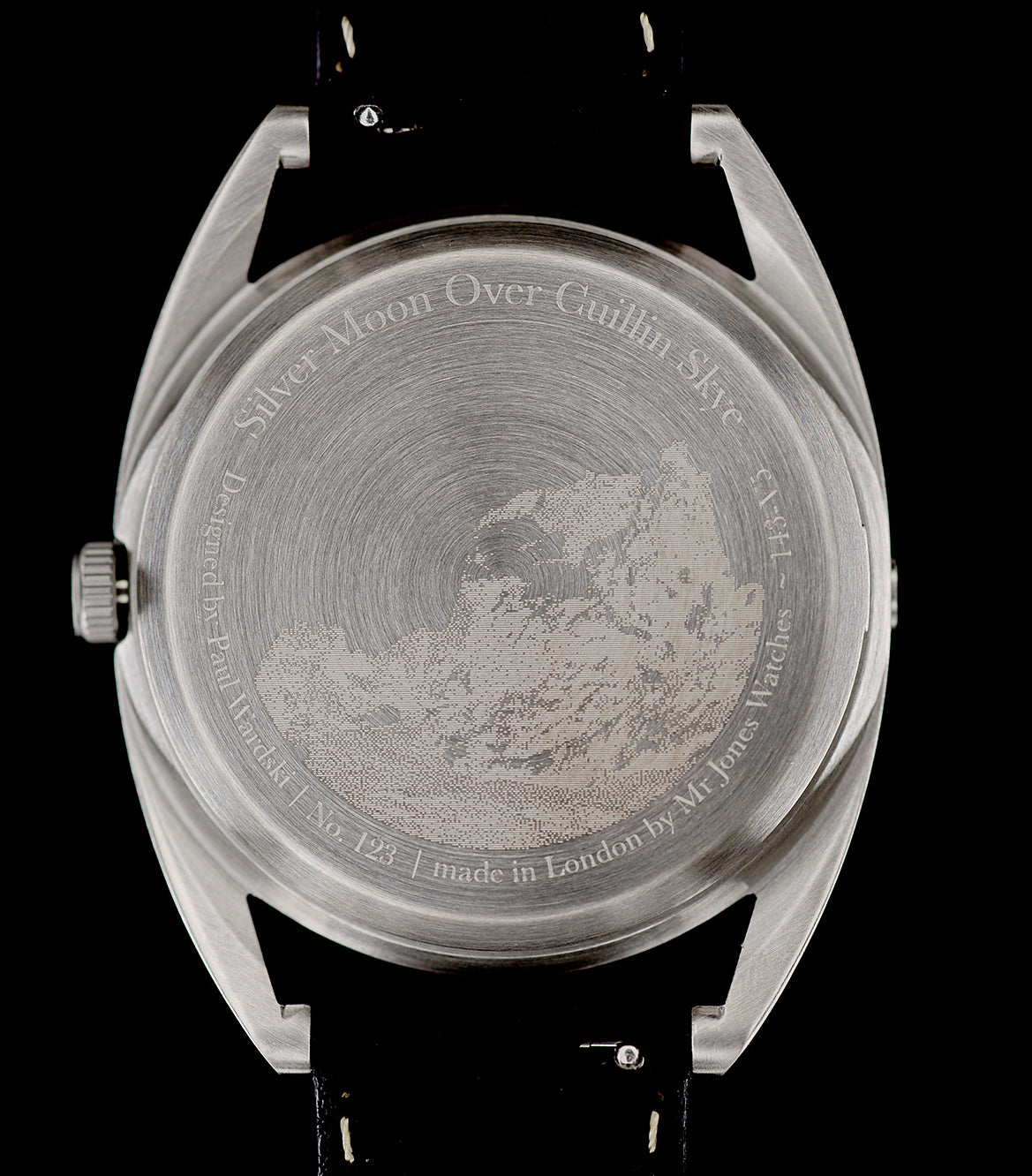 Mr Jones Silver Moon Cuillin Skye orologio edizione limitata oro luna