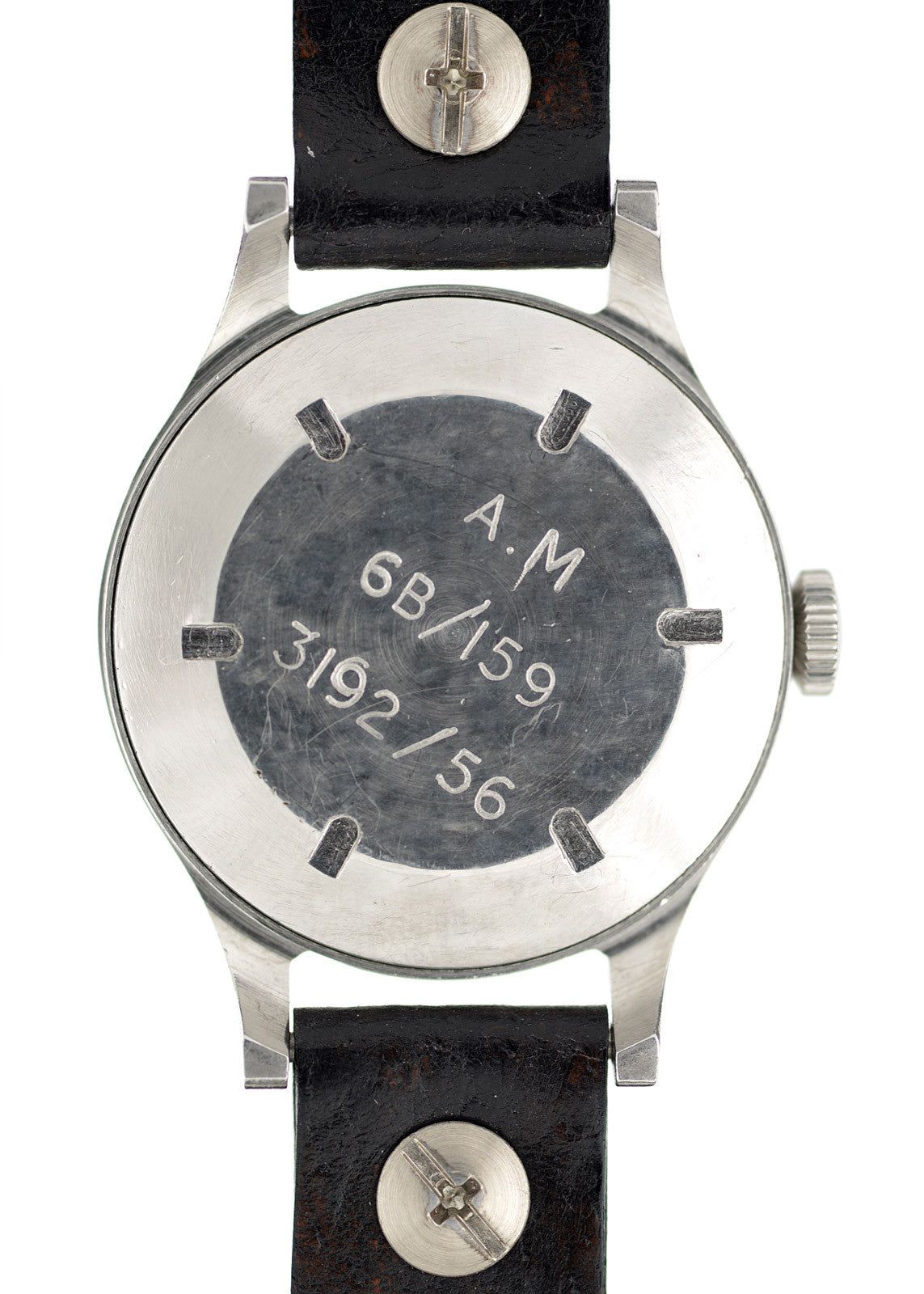 Omega 6B/159 1956 orologio pilota militare acciaio