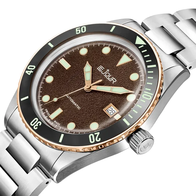 LeJour Seacolt Diver LJ-SCD-004 Automatico 42mm Marrone