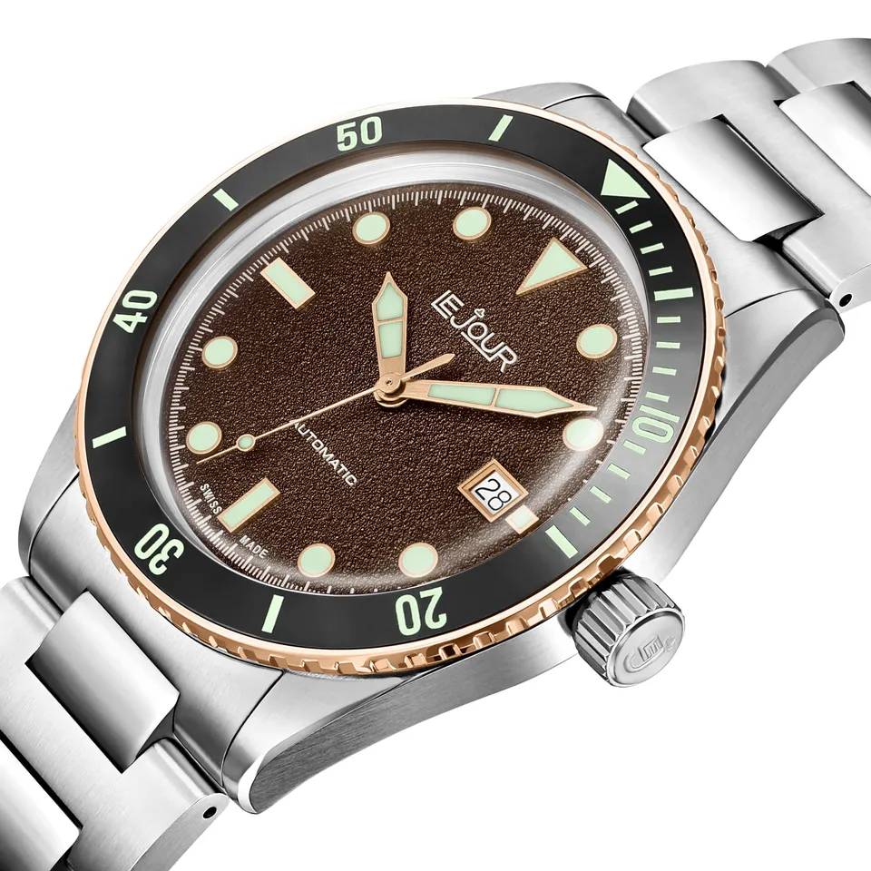 LeJour Seacolt Diver LJ-SCD-004 Automatico 42mm Marrone