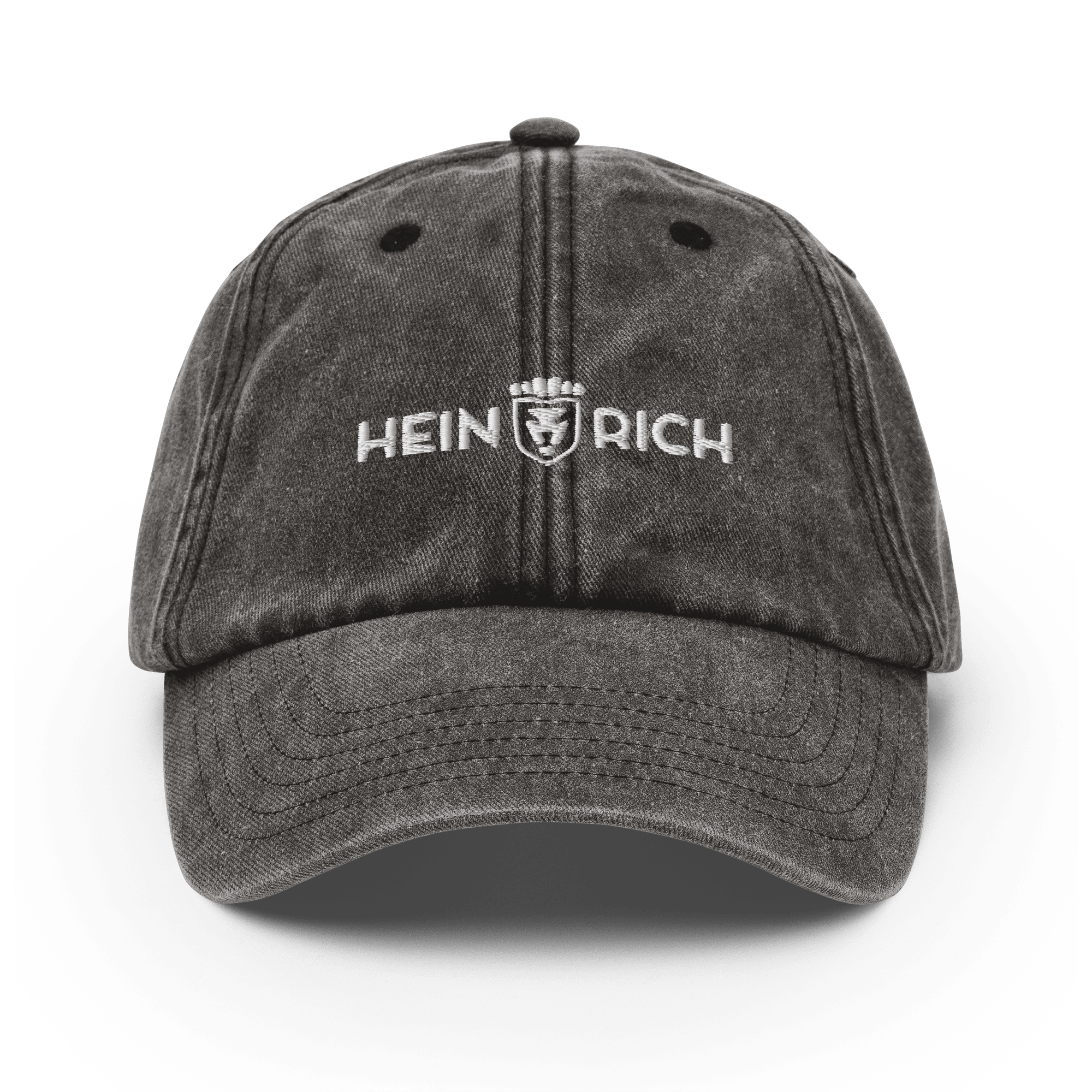 Heinrich Clothing cappellino vintage cotone nero
