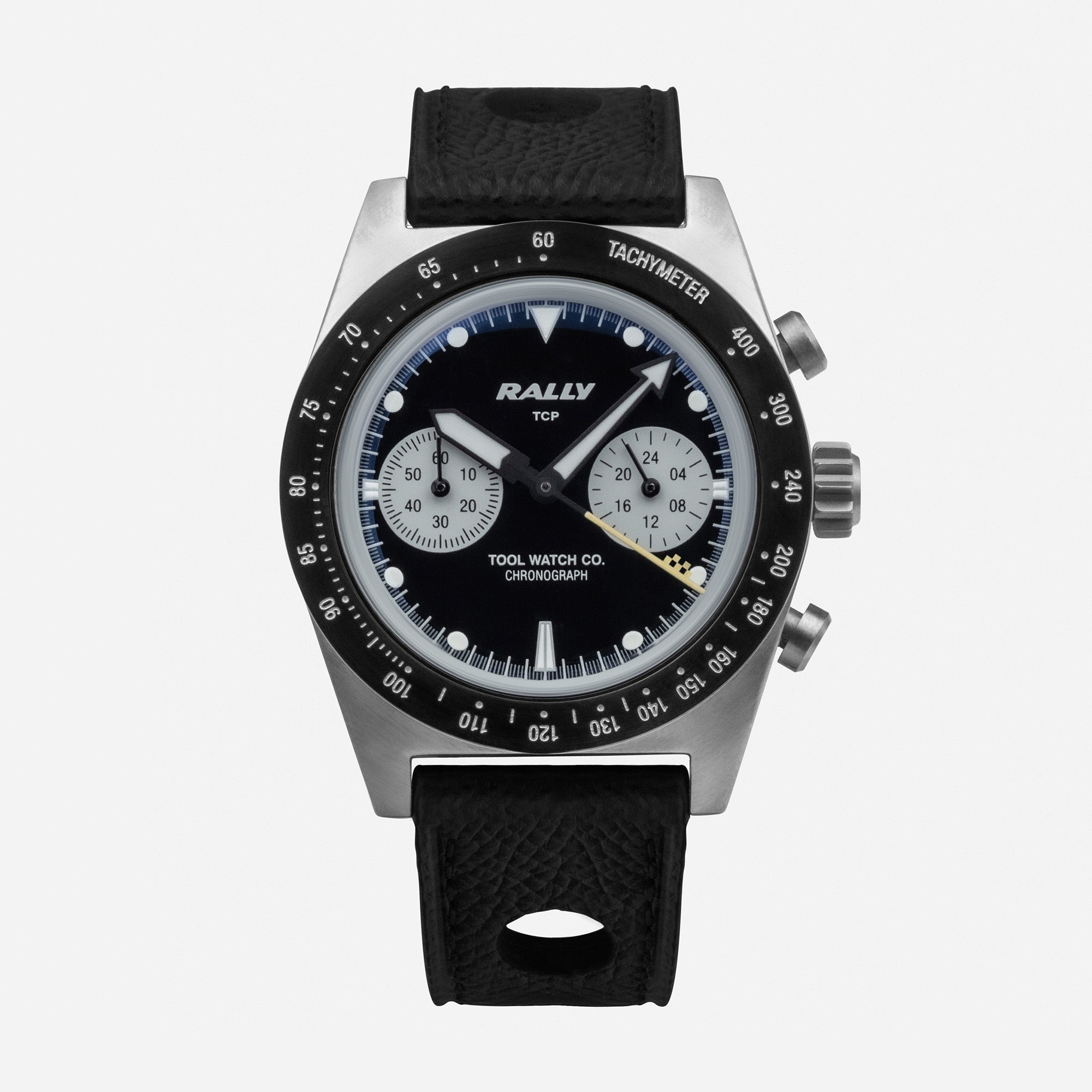 Tool Watch Co. TWCO. Rally Chronograph cronografo giallo nero