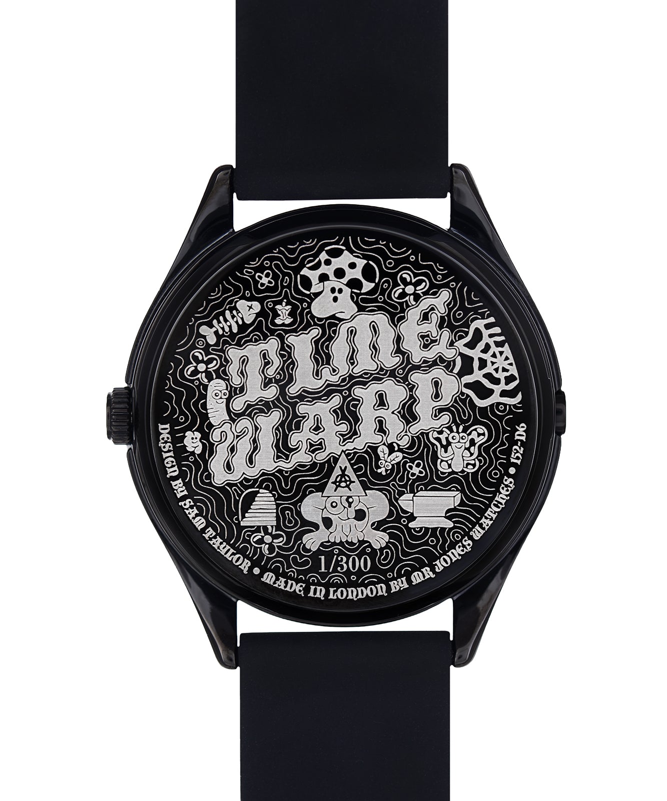 Mr Jones Watches Time Warp orologio quarzo nero 37mm