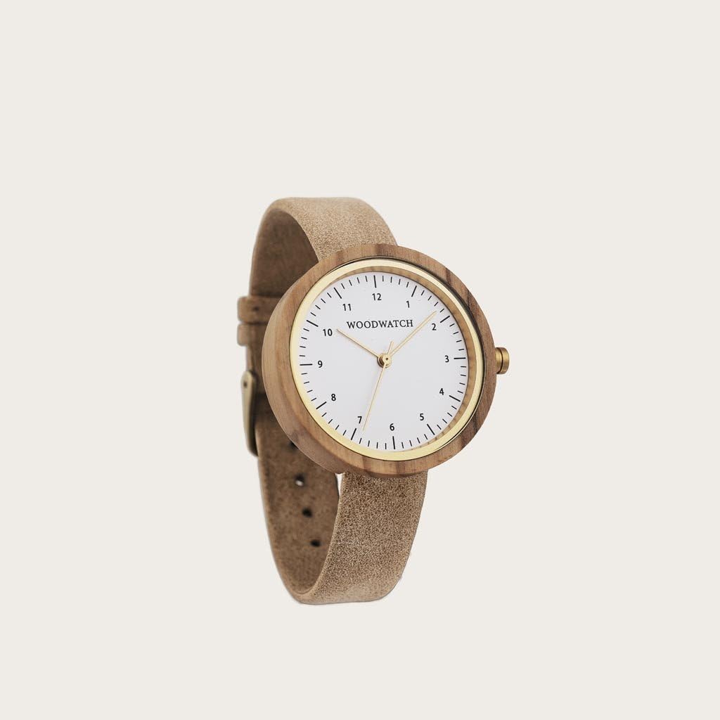 WoodWatch Nordic Copenhagen orologio legno 36 mm pelle