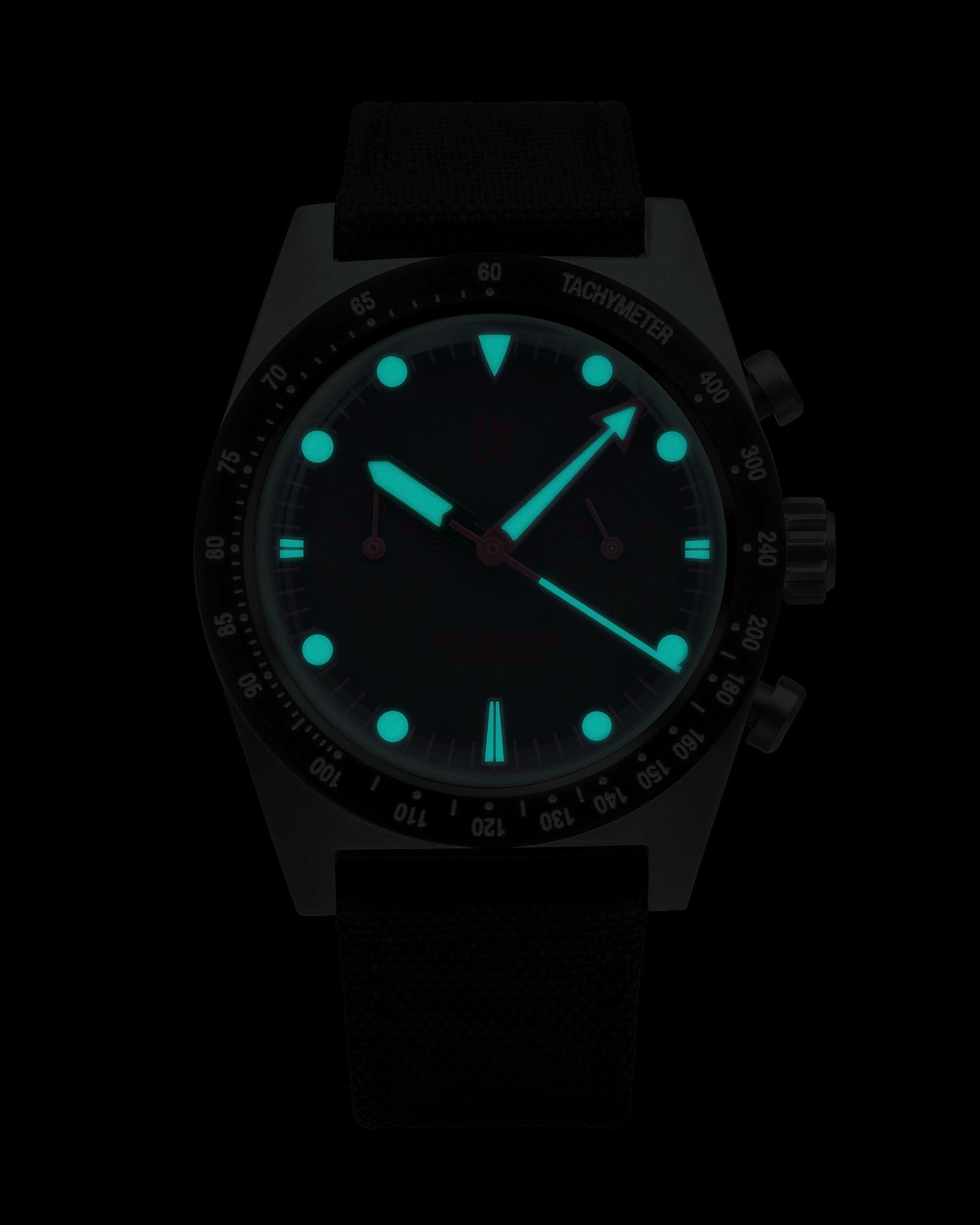 Tool Watch Co. TWCO. Chroma Chronograph cronografo rosa