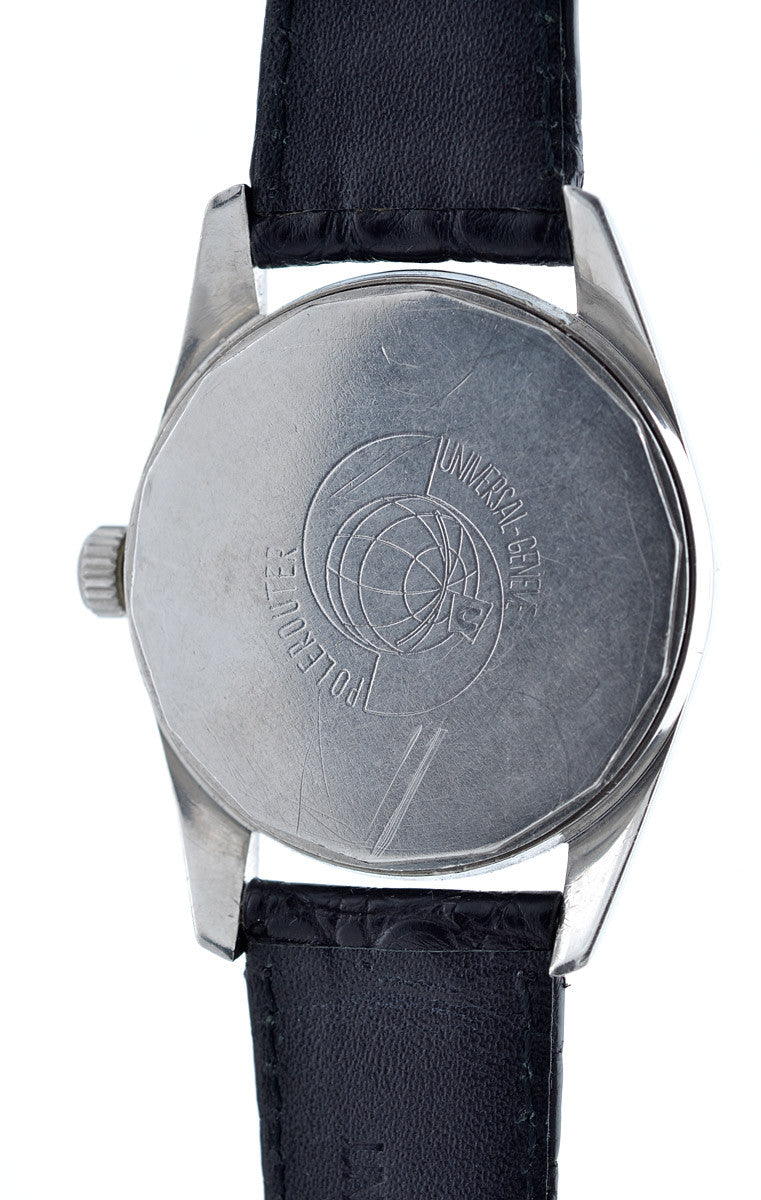 Universal Geneve Polerouter 1964 orologio automatico acciaio