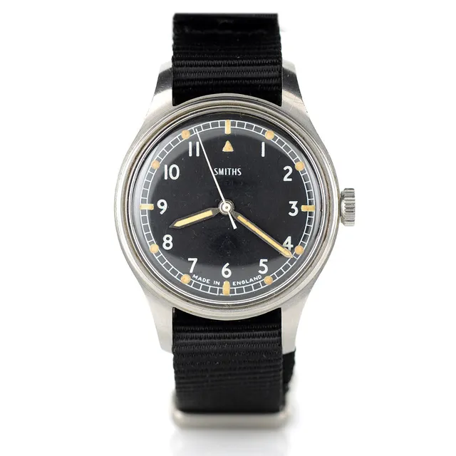 Smiths Vintage W10 civilian orologio acciaio uso civile