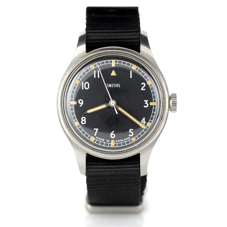 Smiths Vintage W10 civilian orologio acciaio uso civile