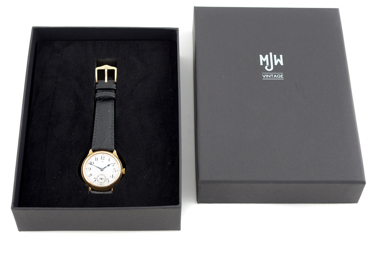 Mr Jones IWC orologio oro vintage anni 30 carica manuale
