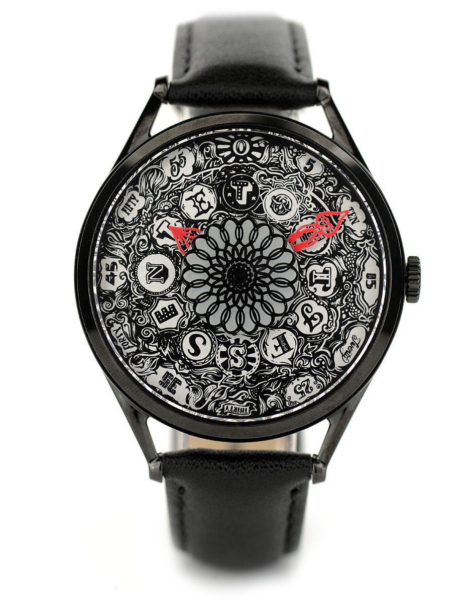 Mr Jones Fantastic Exploits orologio automatico nero
