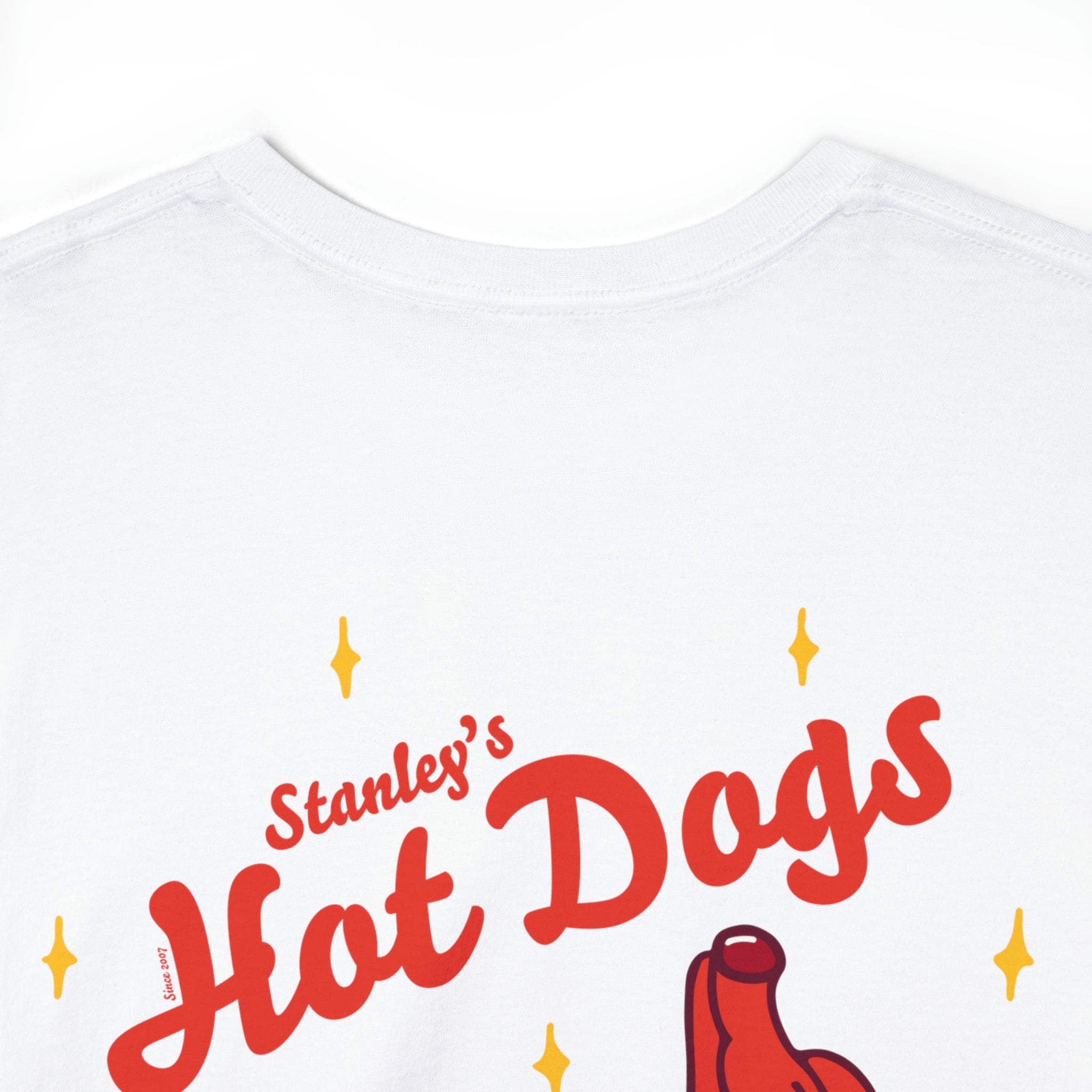 Mr Jones Stanley Hotdogs t-shirt cotone unisex