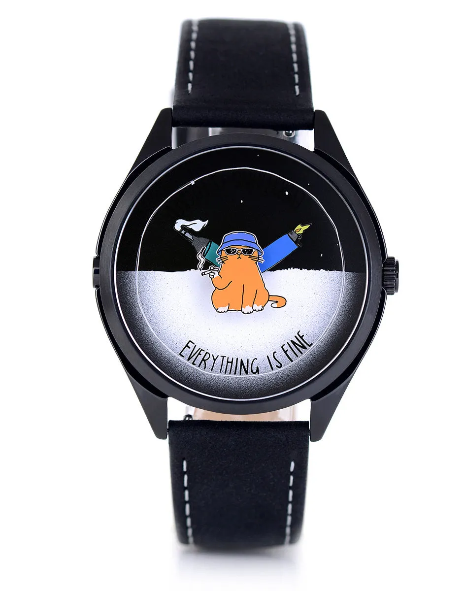 Mr Jones Feline Fine orologio quarzo 37mm medio