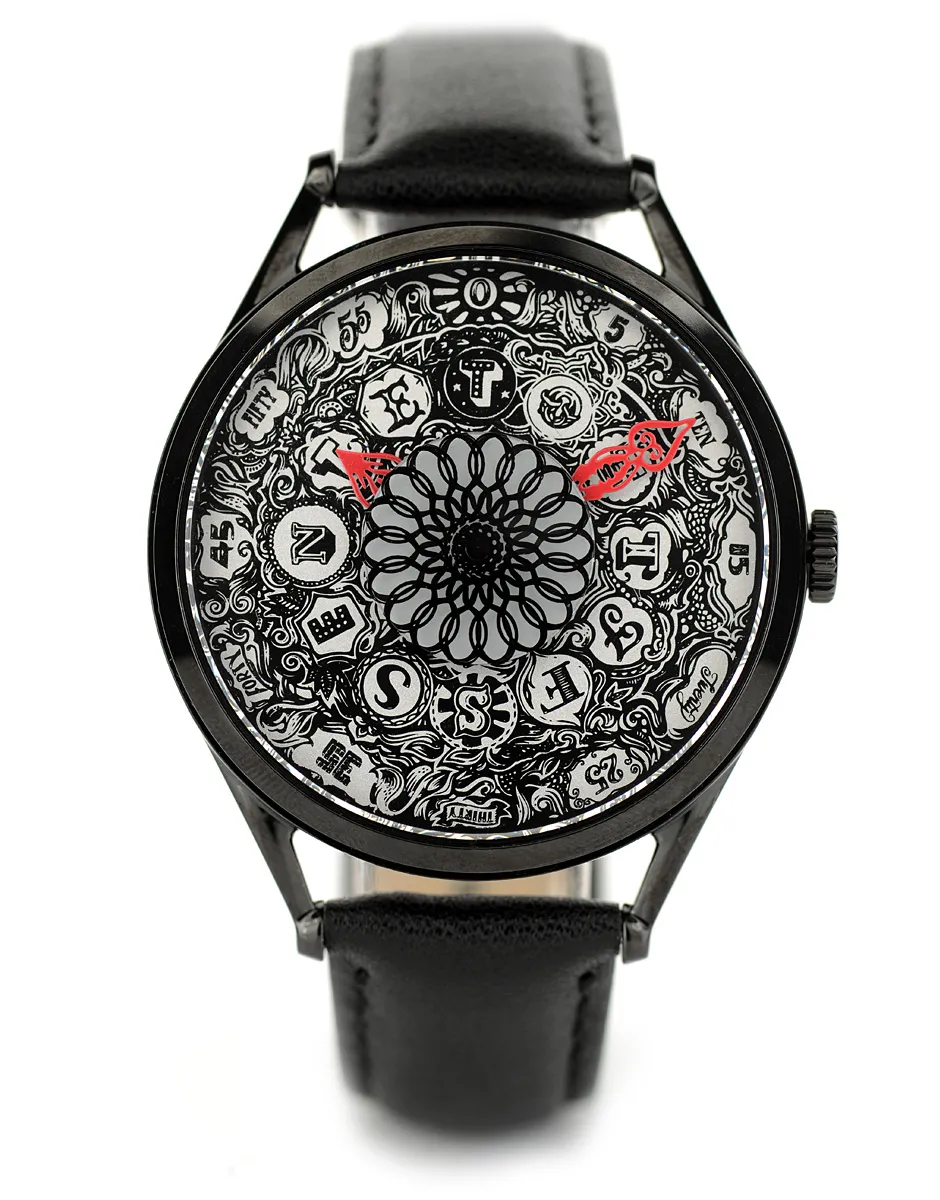 Mr Jones Fantastic Exploits orologio automatico nero