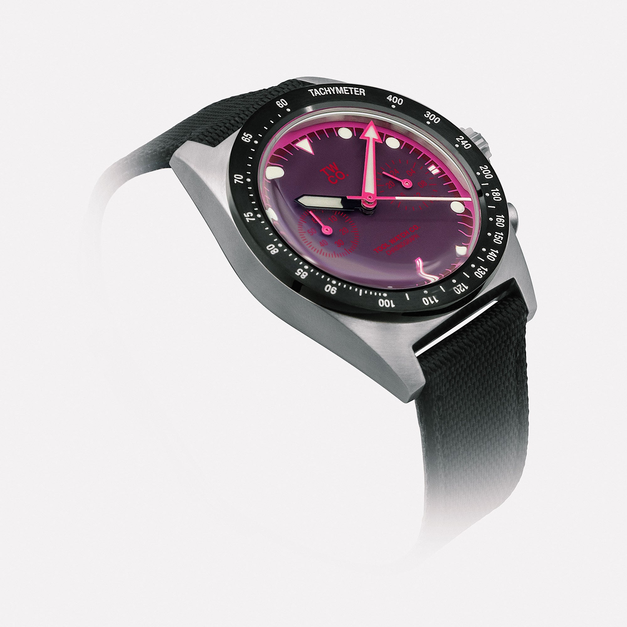 Tool Watch Co. TWCO. Chroma Chronograph cronografo rosa