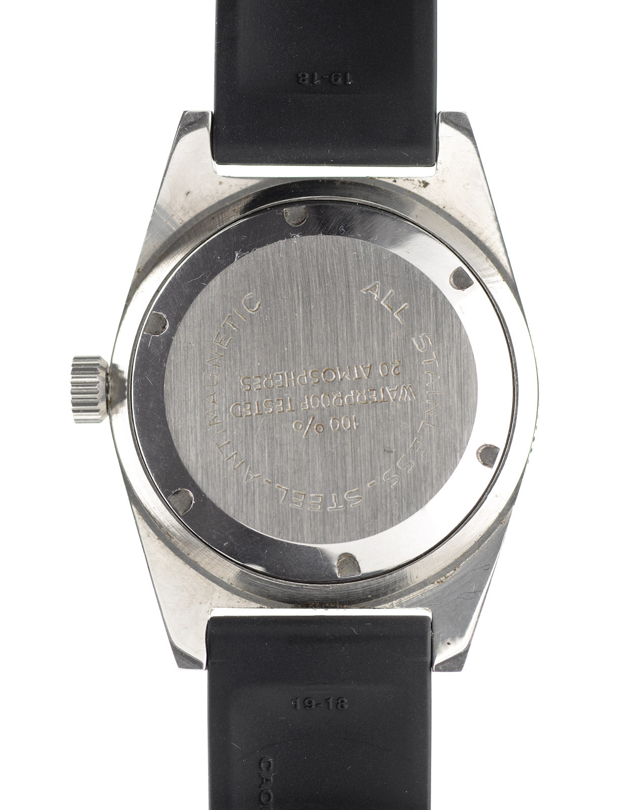 Smiths Diver 1969 orologio subacqueo acciaio 38mm gomma