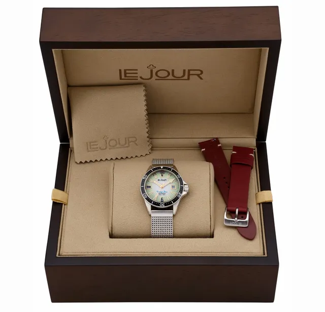 LeJour Vintage Diver LJ-VDS-004 orologio set 40mm