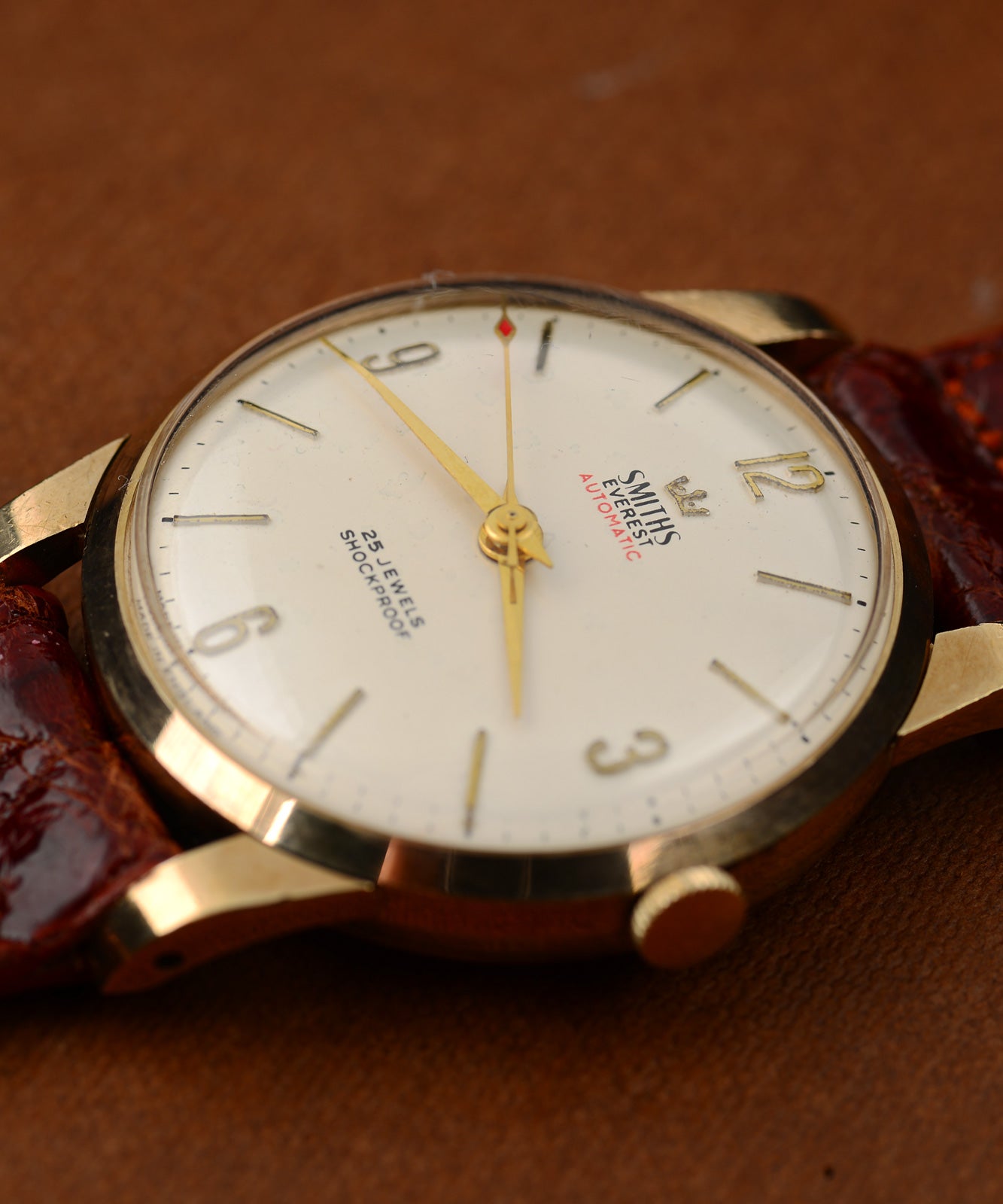 Smiths Everest Automatic orologio oro 9ct 34mm 1963