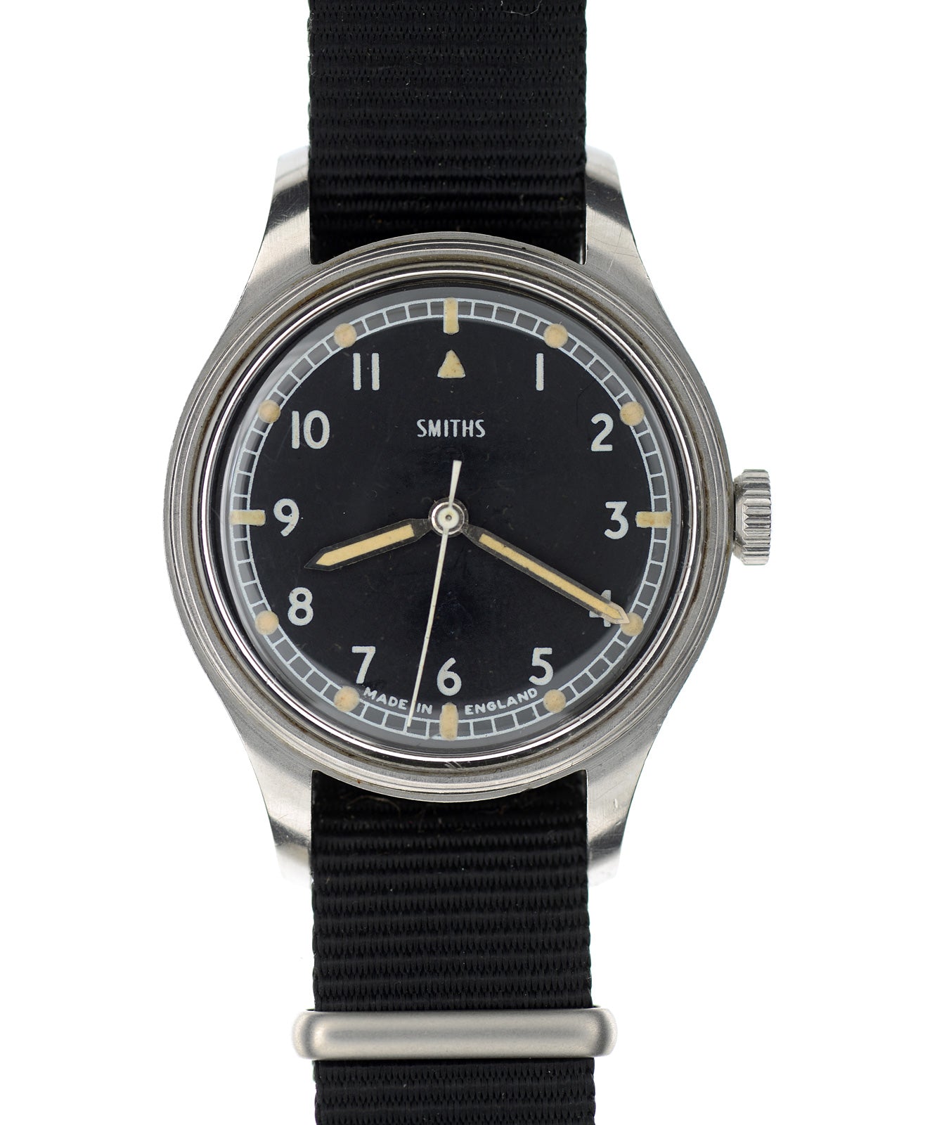 Smiths Vintage W10 civilian orologio acciaio uso civile