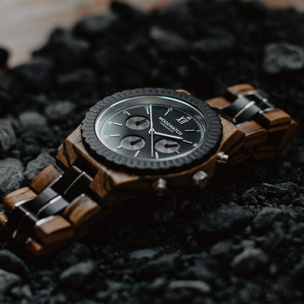 WoodWatch Classic Mojave orologio legno uomo 40mm antispruzzo