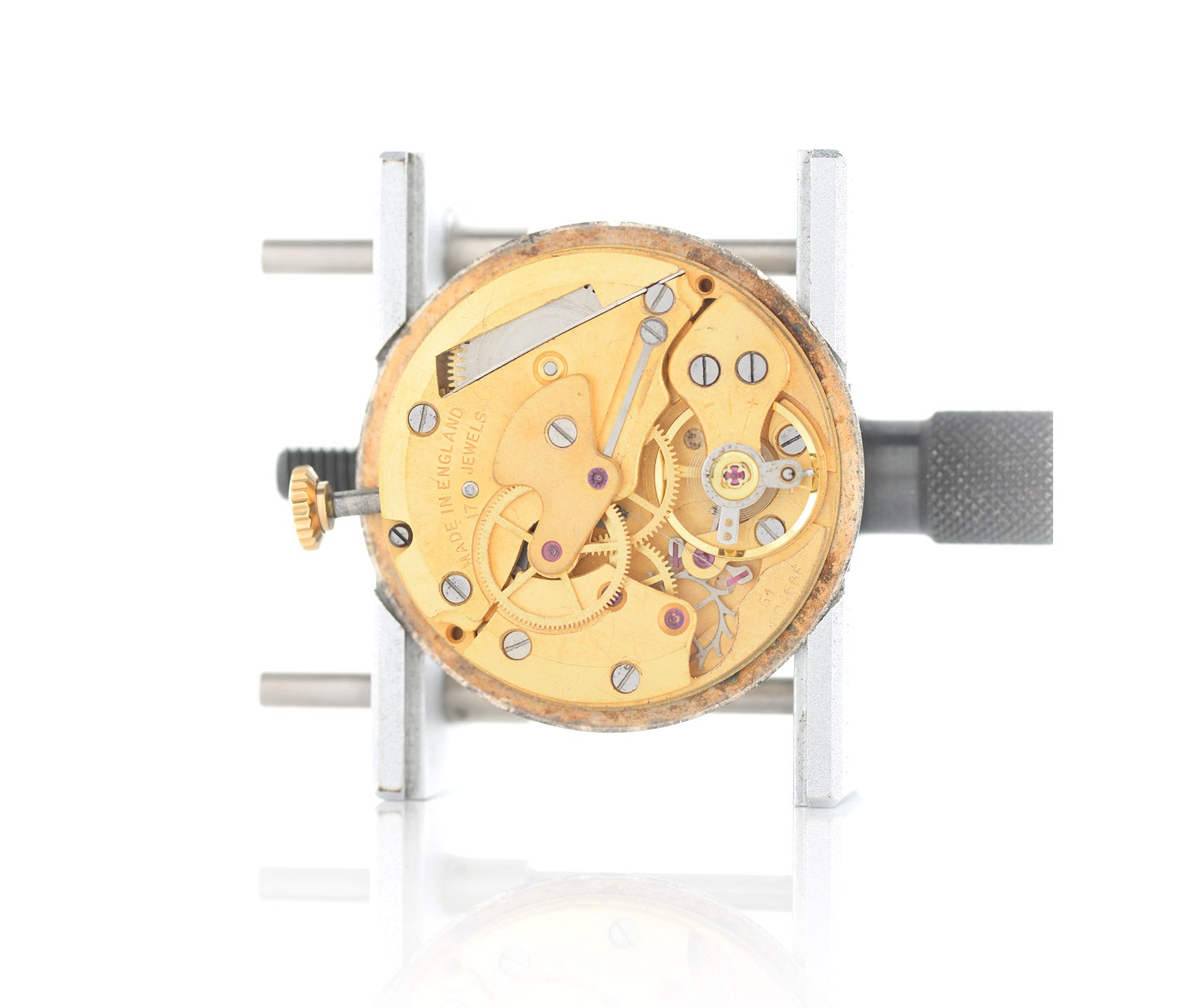 Smiths Astral 1970 orologio oro 9 carati 34mm