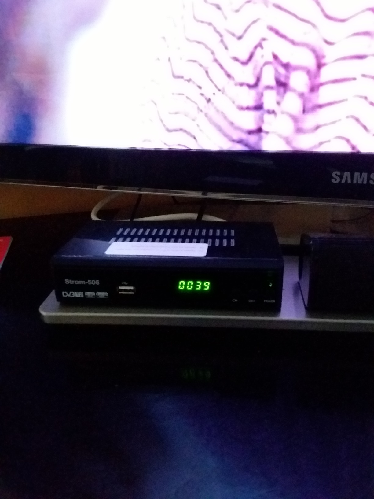 Strom 506-M decoder digitale terrestre DVB-T2 Full HD nero