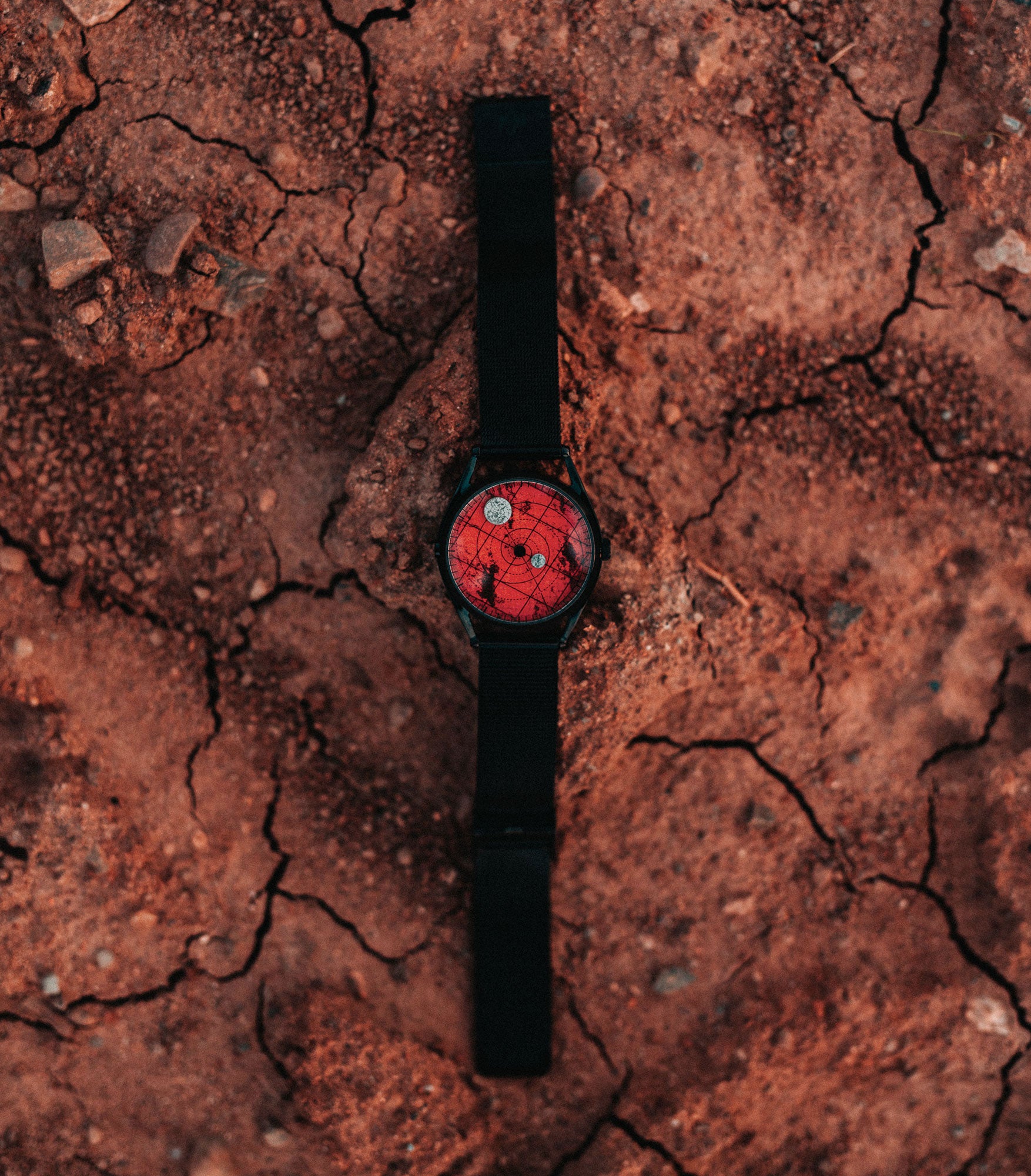 Mr Jones Far Out orologio Marte lune quarzo uomo