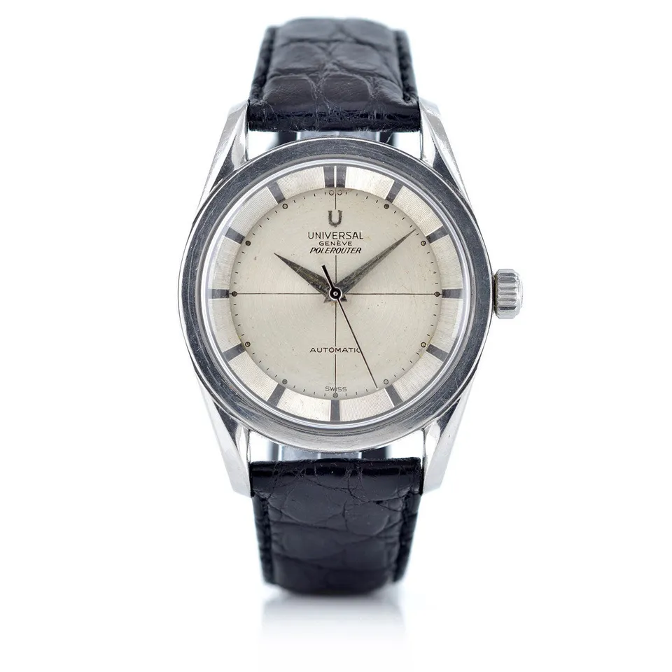 Universal Geneve Polerouter 1964 orologio automatico acciaio