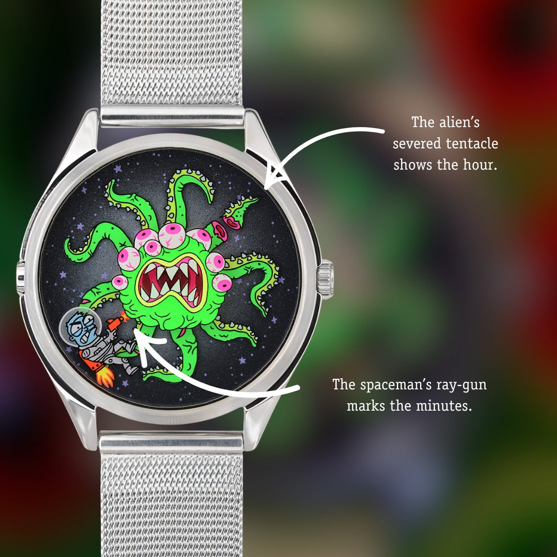 Mr Jones Watches Monster Melter 3000 orologio 37mm argento quarzo