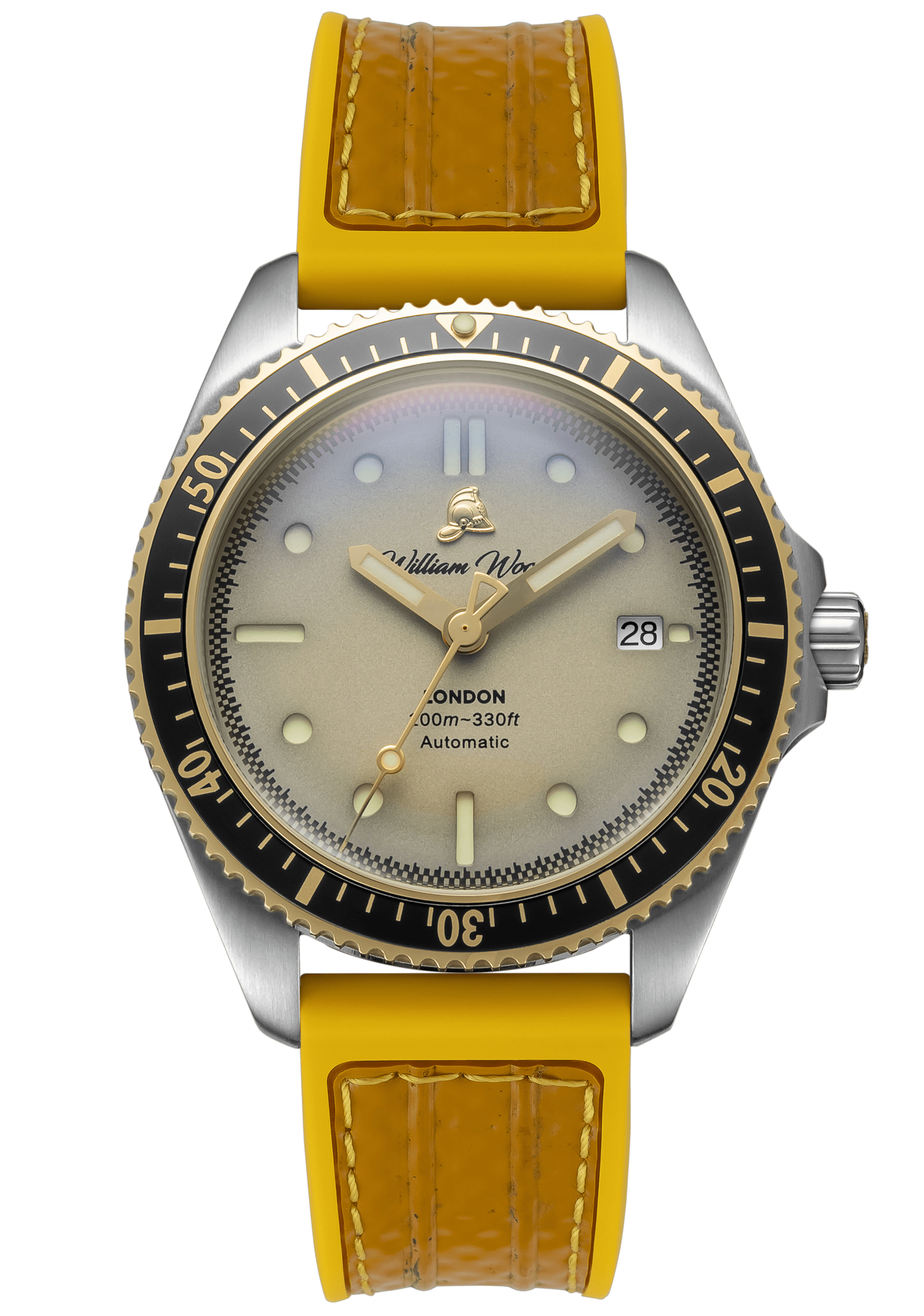 William Wood Fire Department IAFF Orologio Sub 41mm Rosso