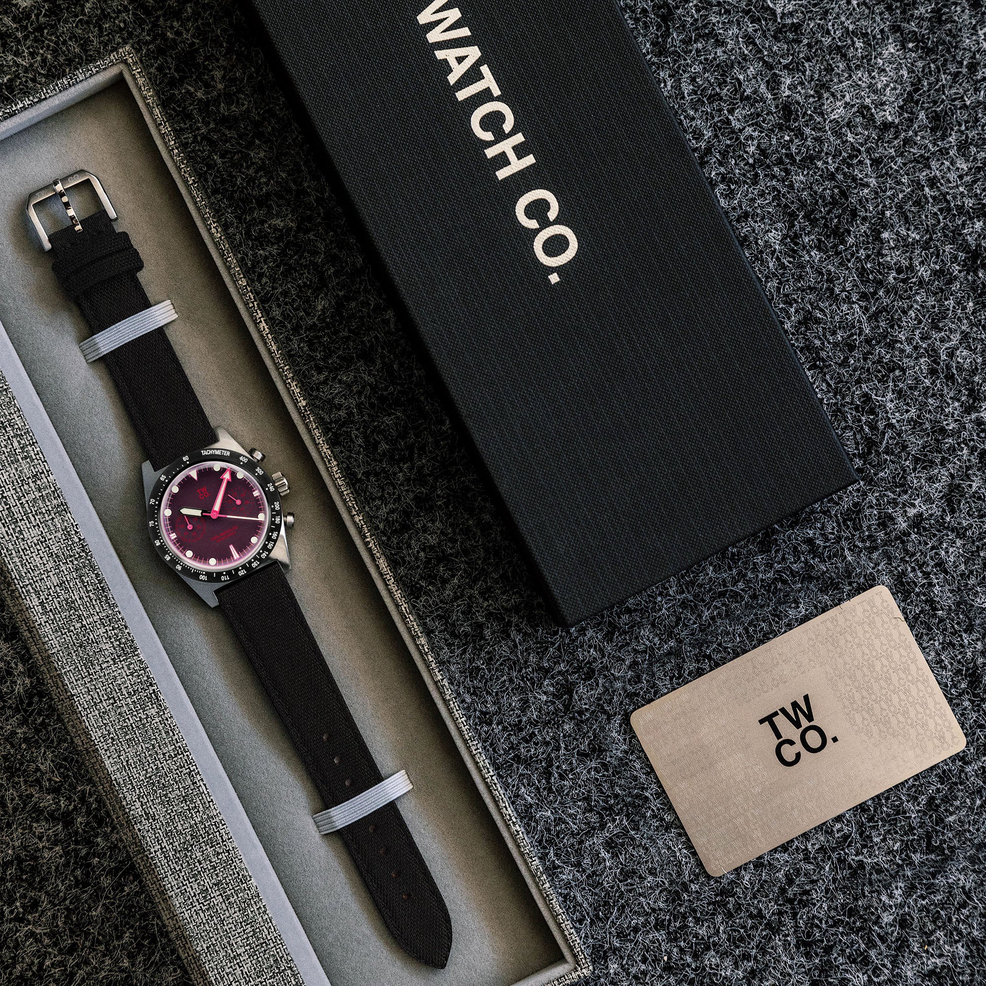 Tool Watch Co. TWCO. Chroma Chronograph cronografo rosa